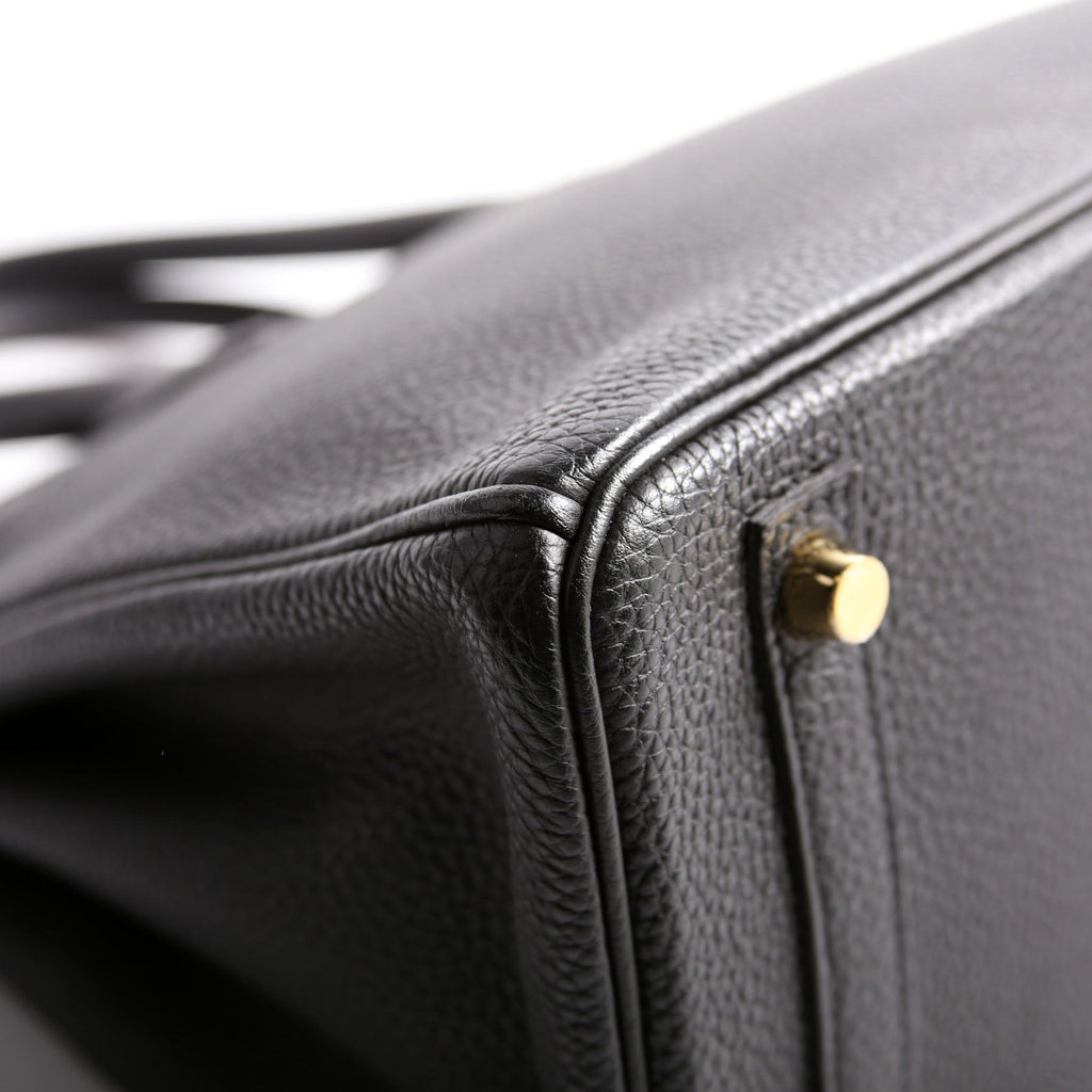 Birkin 30 Togo 2017 Black and Gold