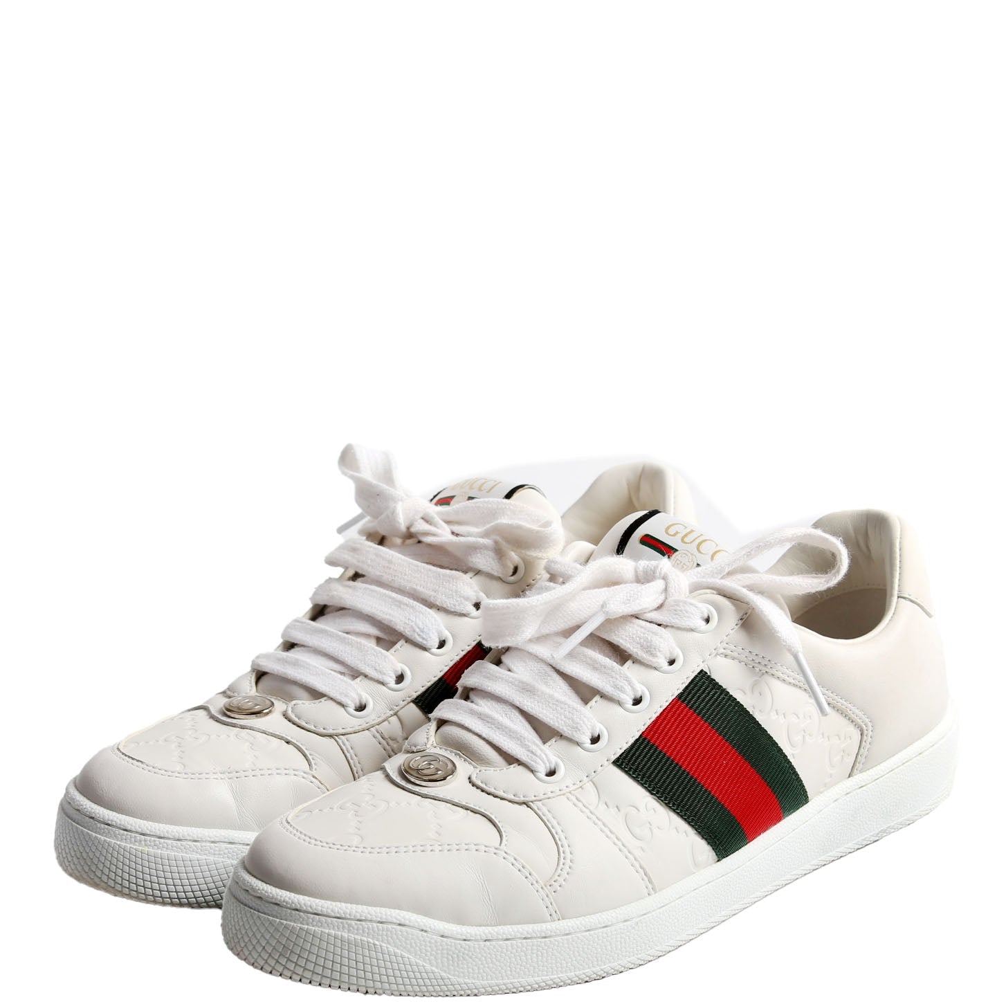 Screener Sneakers Size 38.5 White