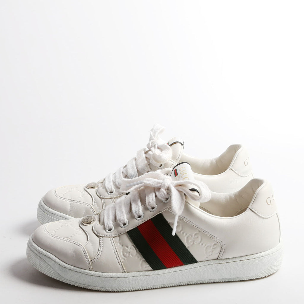 Screener Sneakers Size 38.5 White