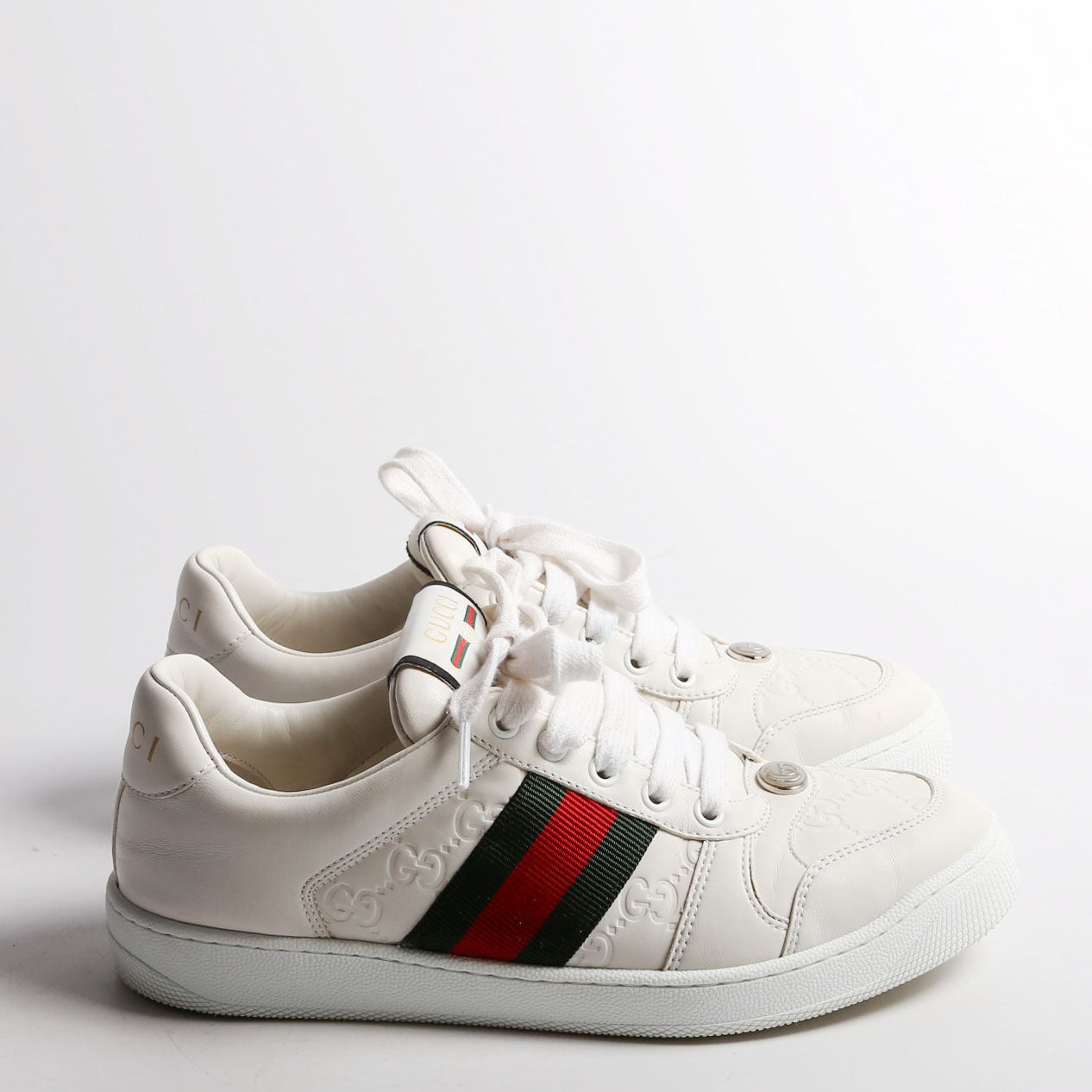 Screener Sneakers Size 38.5 White