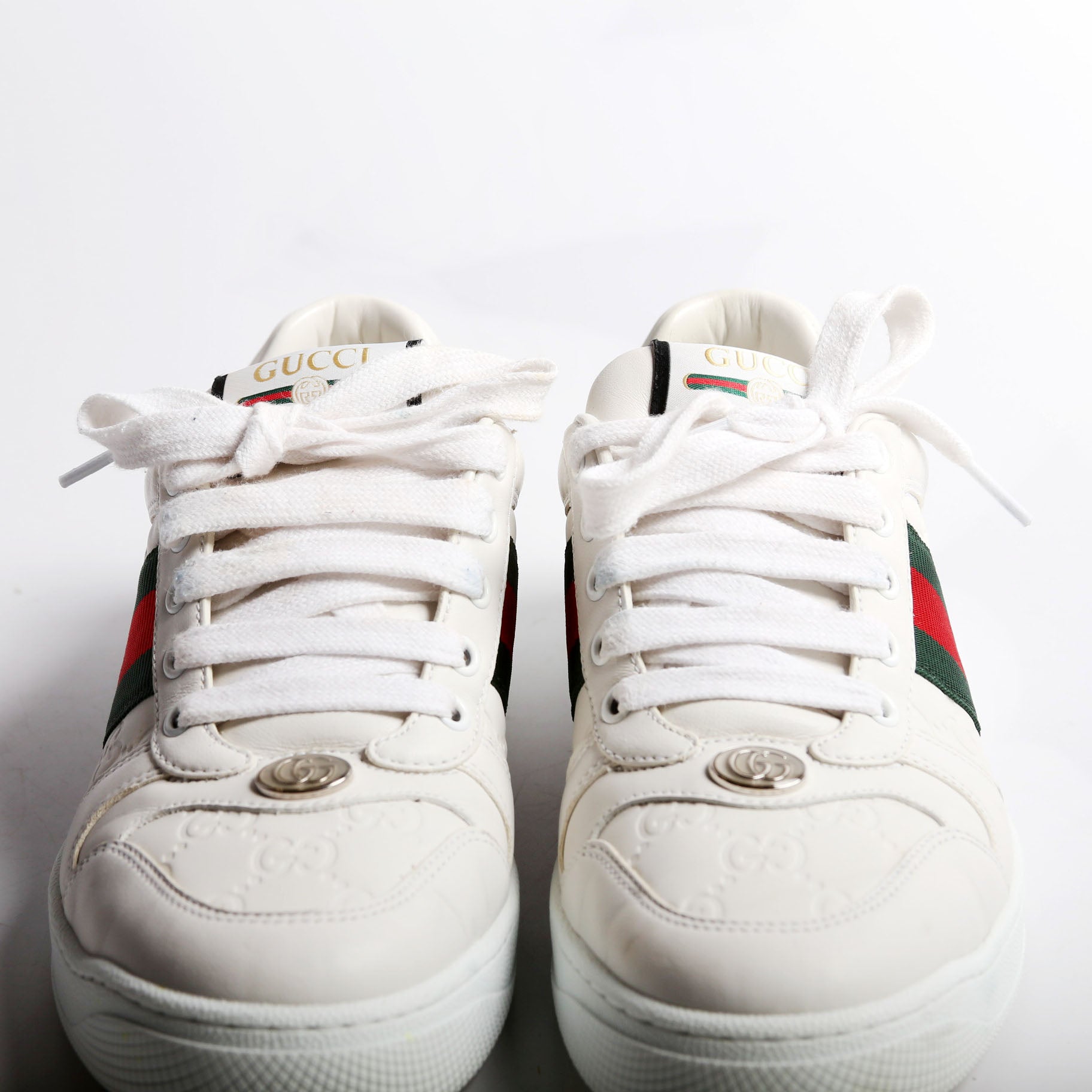 Screener Sneakers Size 38.5 White