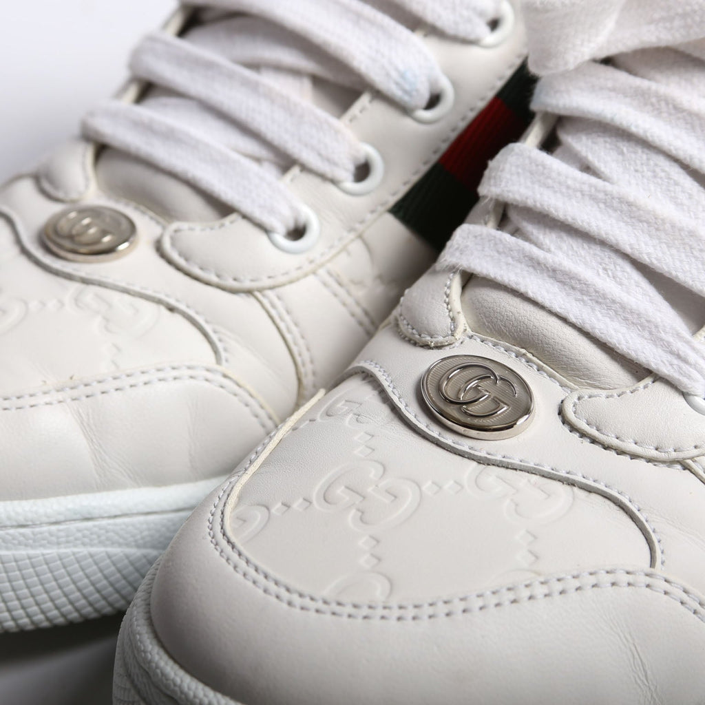 Screener Sneakers Size 38.5 White