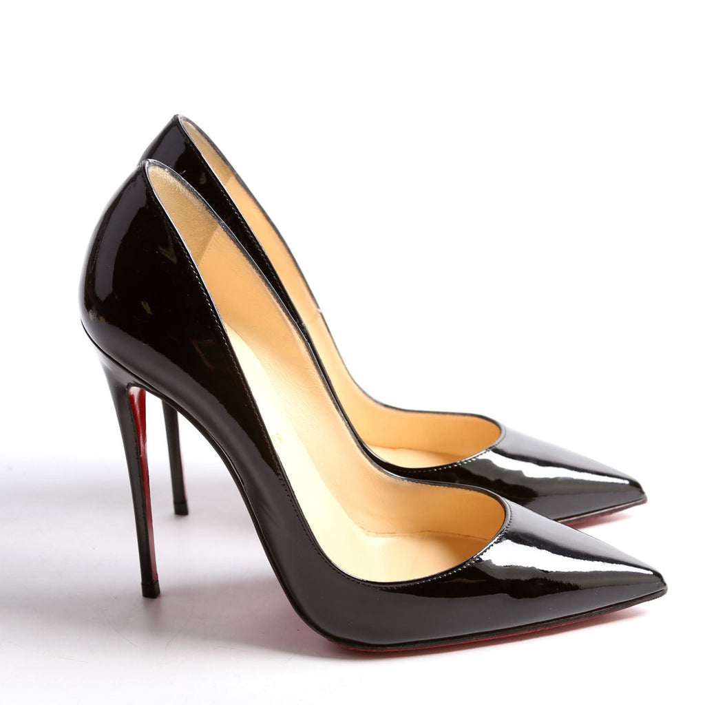 So Kate Patent 120 Pumps Size 38.5 Black