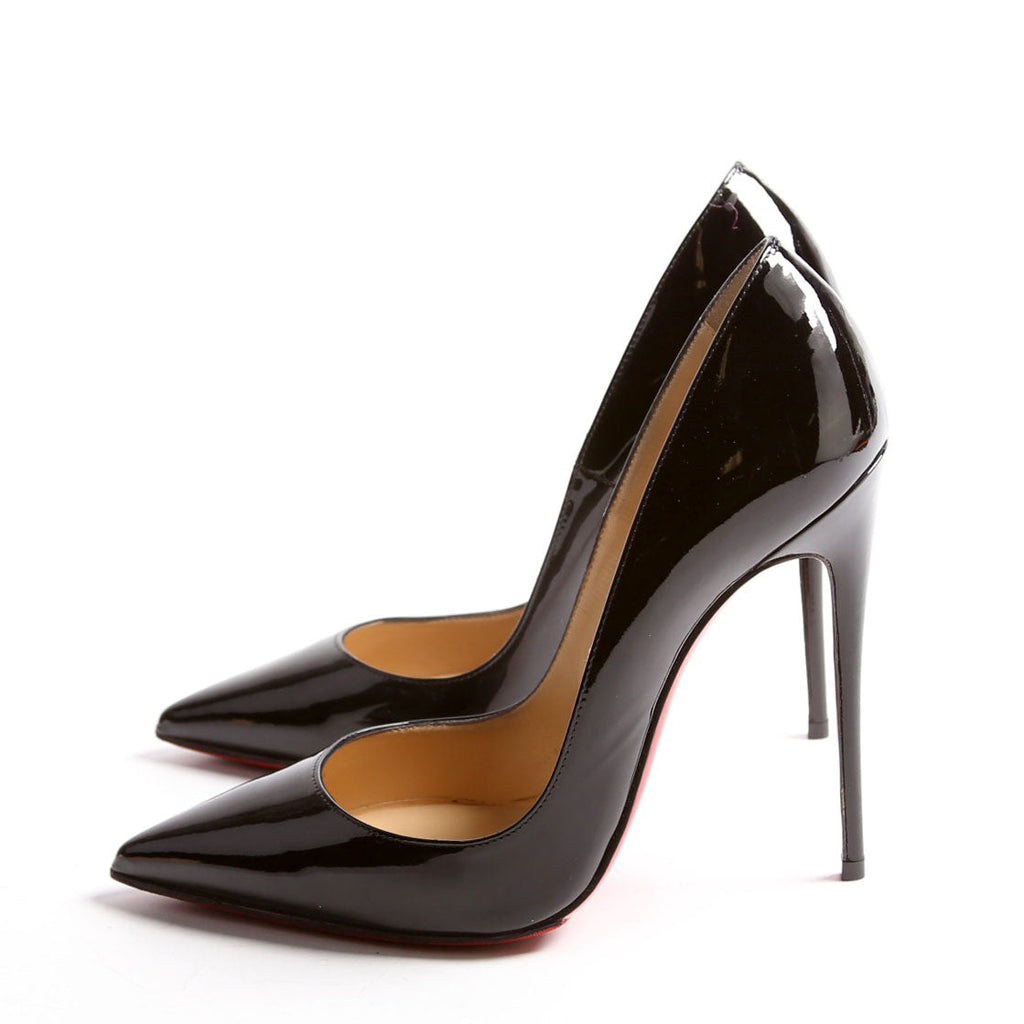 So Kate Patent 120 Pumps Size 38.5 Black