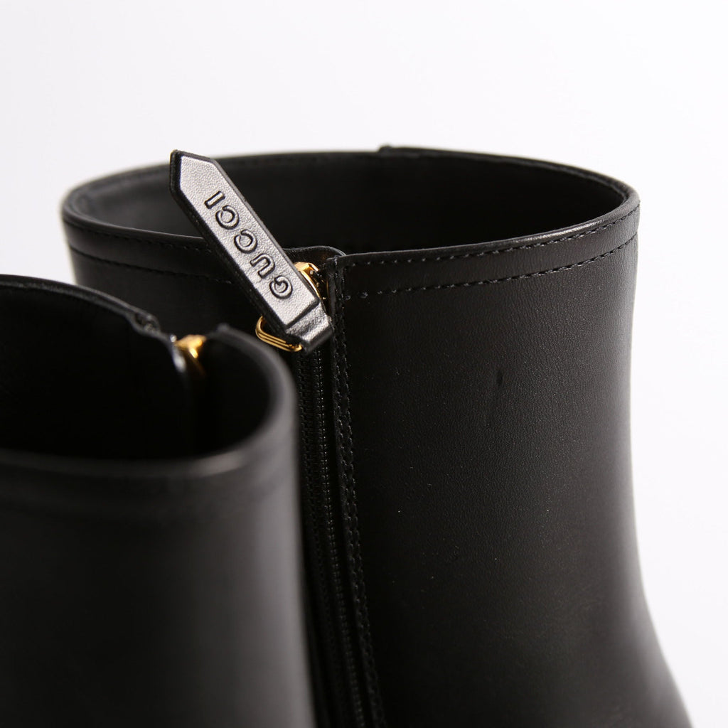 Logo Cara Ankle Boots Size 37.5