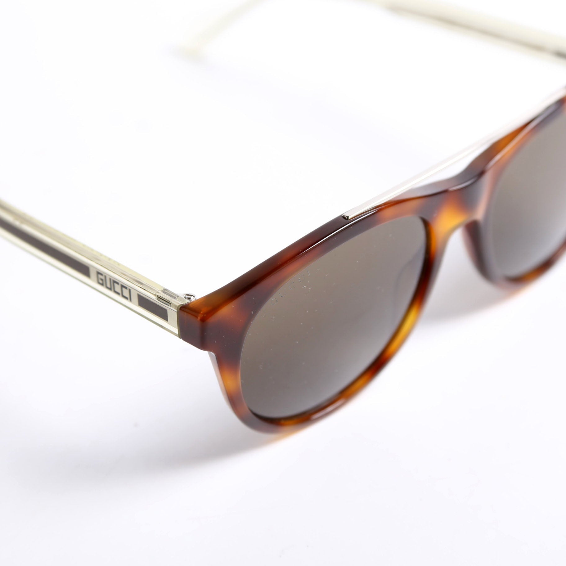 Gucci GG0559S Havana Sunglasses Brown/Gold