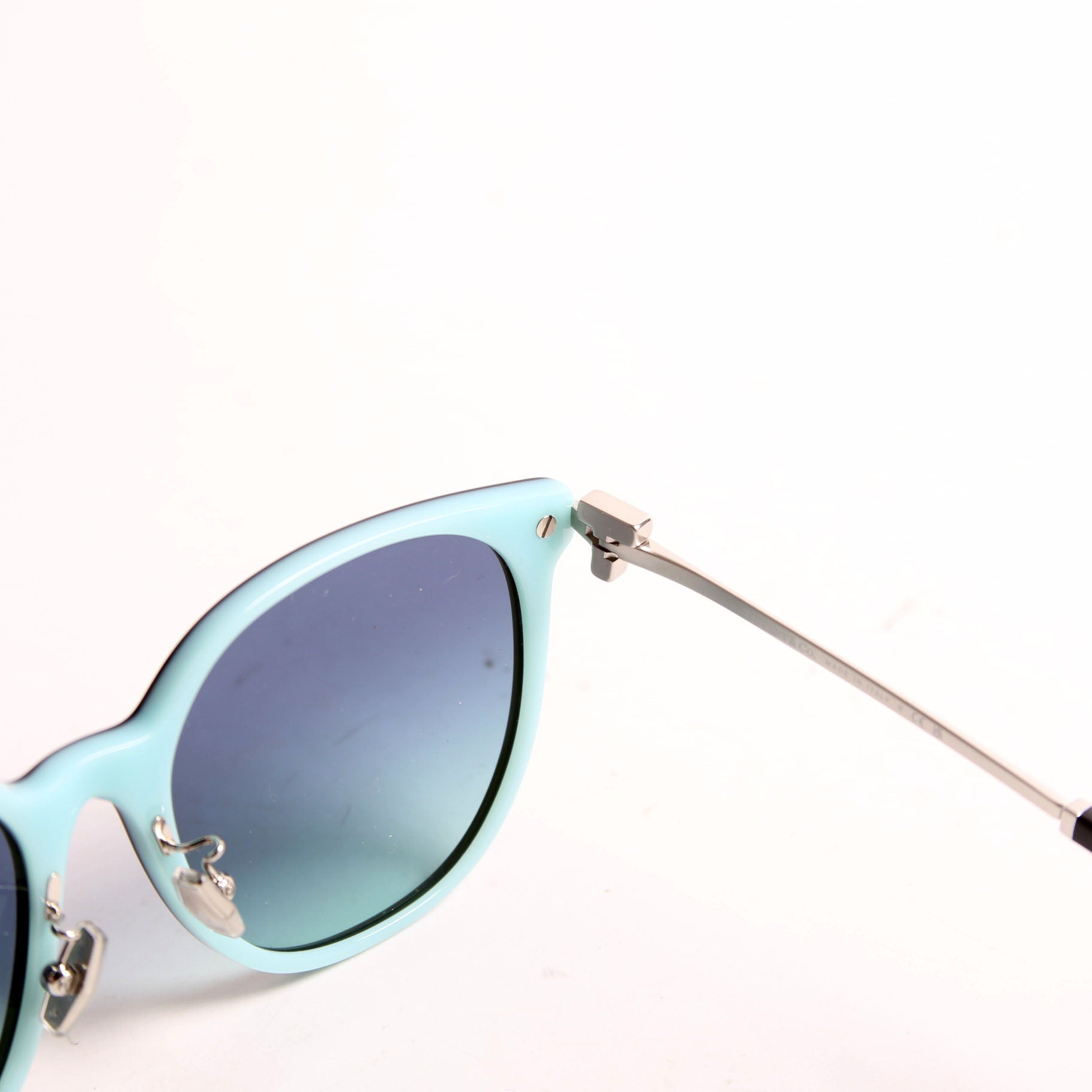 TF4224-D Round Sunglasses Black/Navy