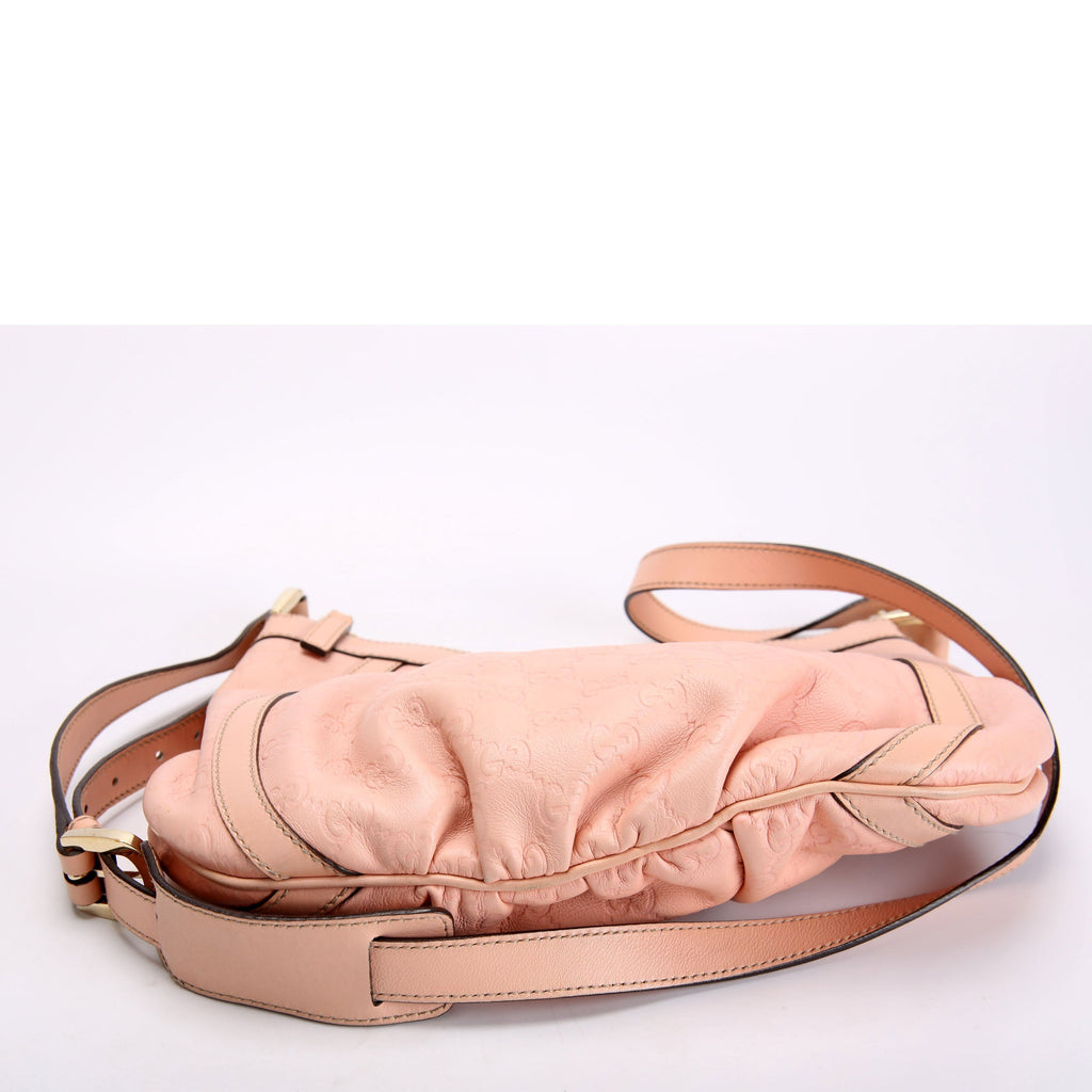 Gucci 203257 D Ring Crossbody Pink