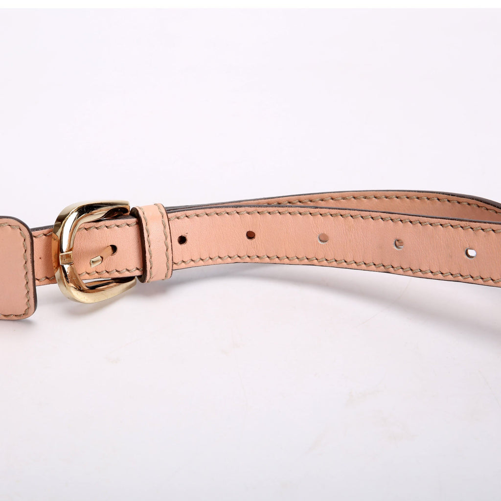 Gucci 203257 D Ring Crossbody Pink