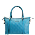 449656 Marguax Satchel Micrio Guccissima Teal