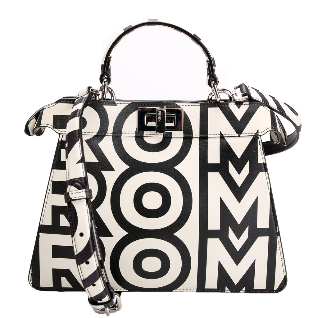 X Marc Jacobs Peekaboo ISeeU Small Black and White