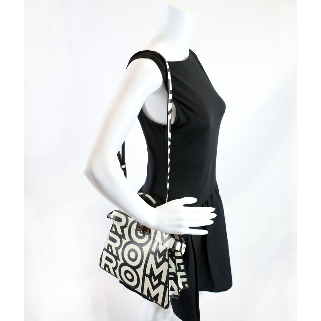 X Marc Jacobs Peekaboo ISeeU Small Black and White