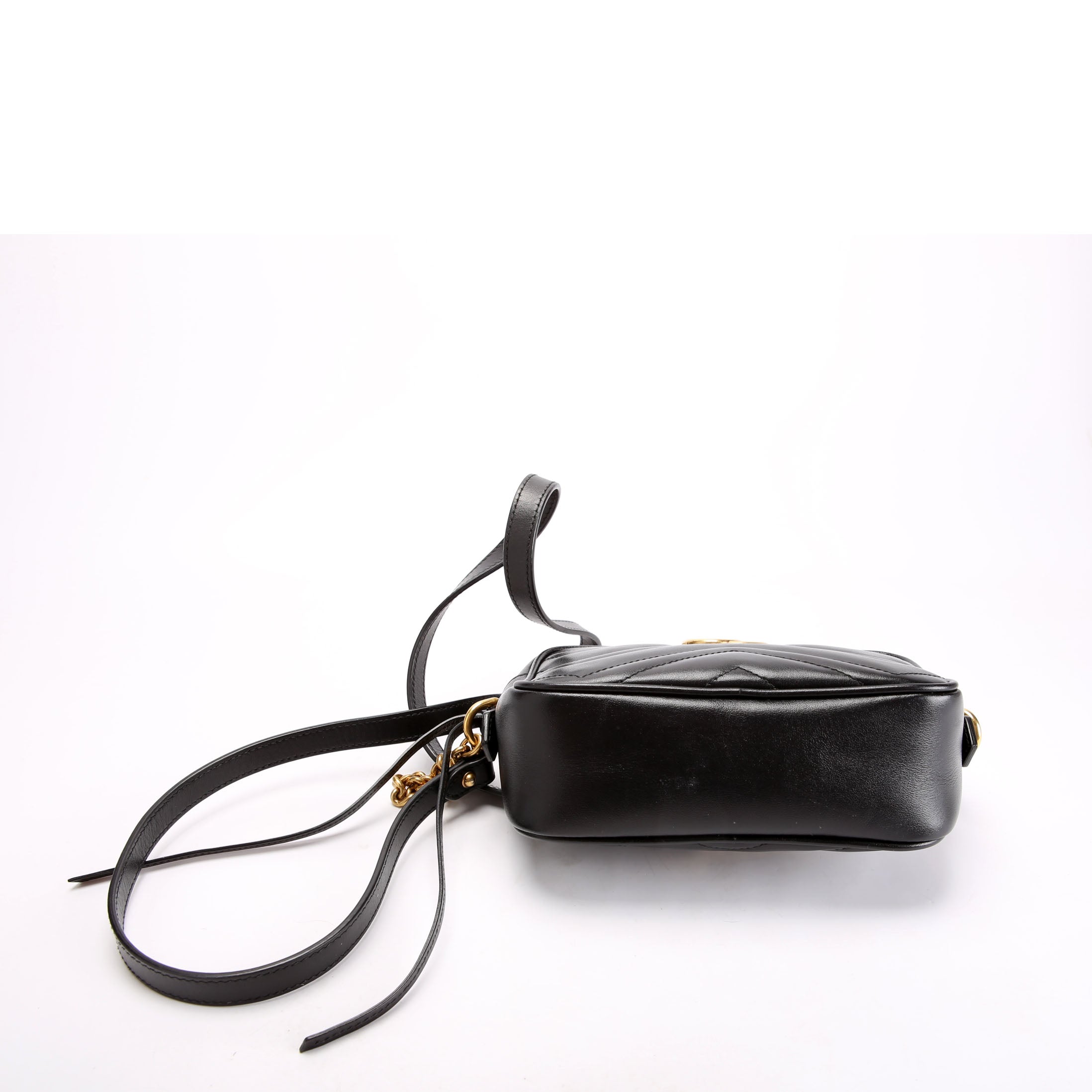 448065 Marmont Mini Camera Bag Black