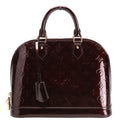 Alma Pm Vernis Burgundy