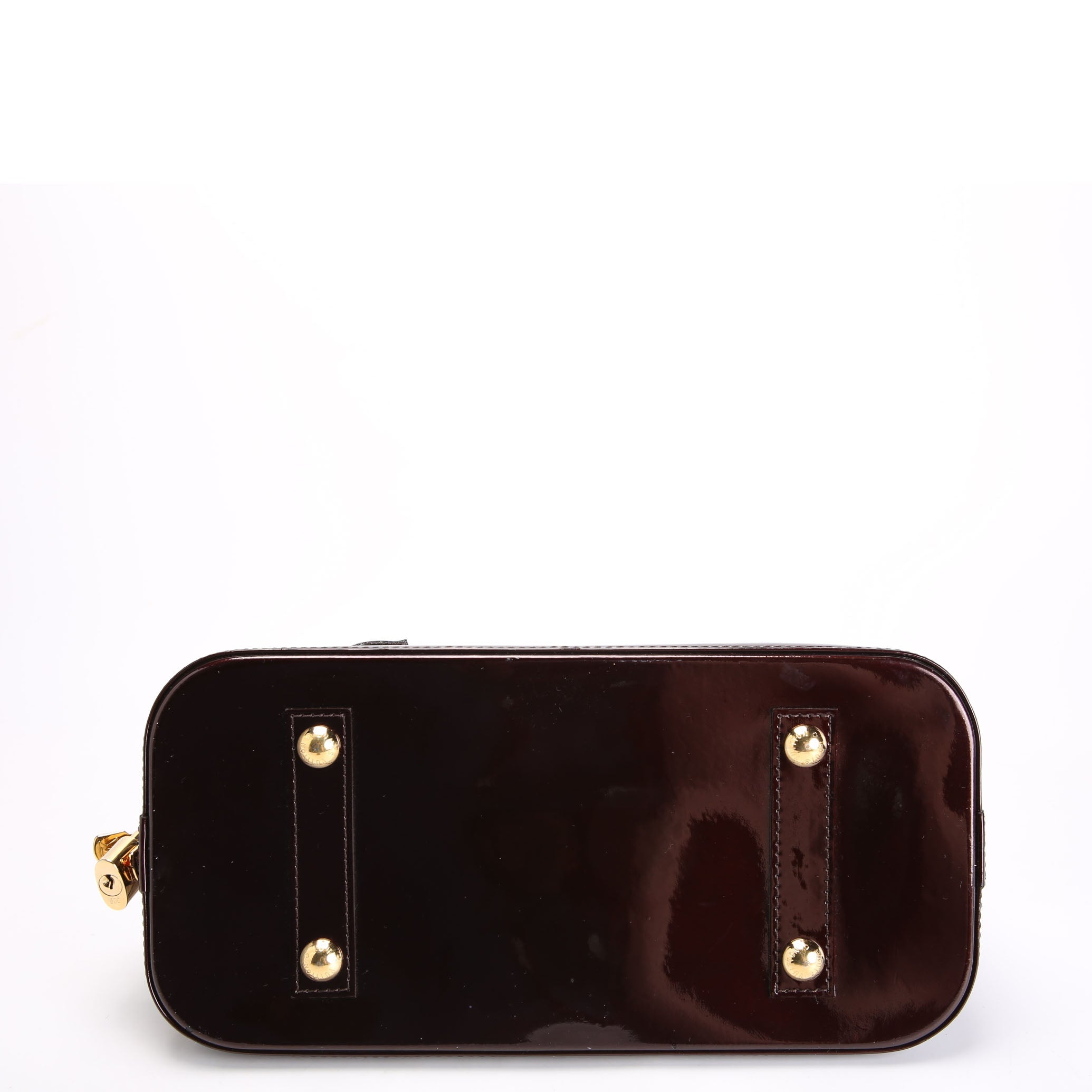 Alma Pm Vernis Burgundy