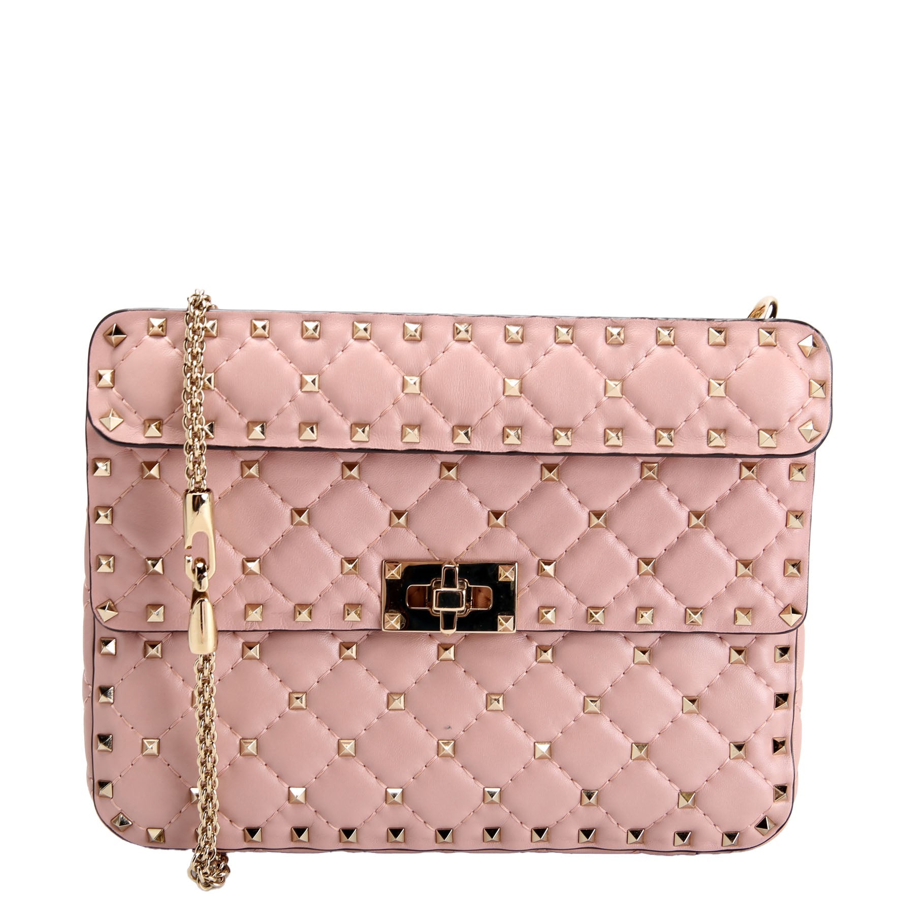 Rockstud Spike Bag Small Light Pink