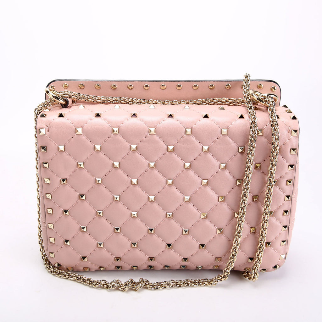 Rockstud Spike Bag Small Light Pink