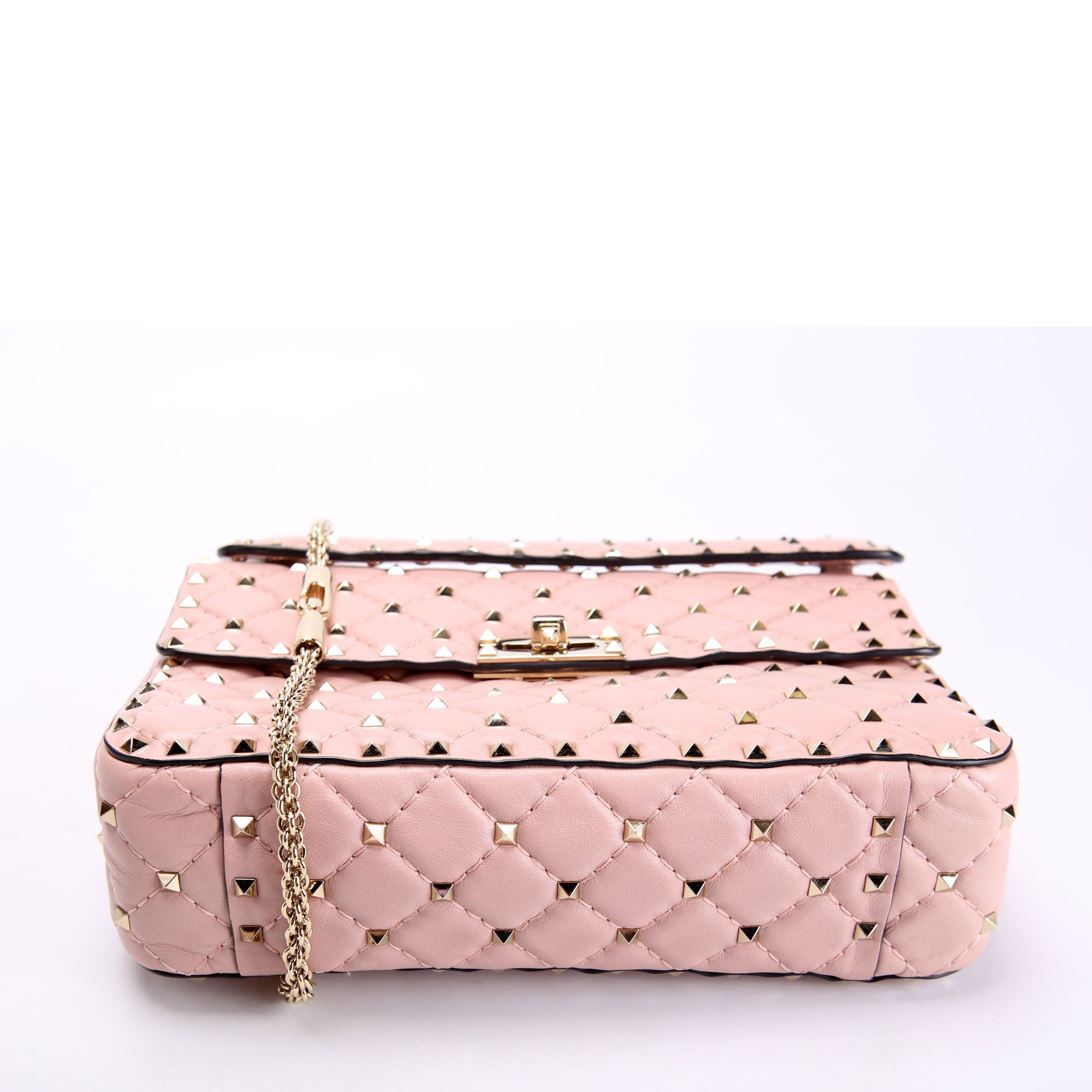 Rockstud Spike Bag Small Light Pink