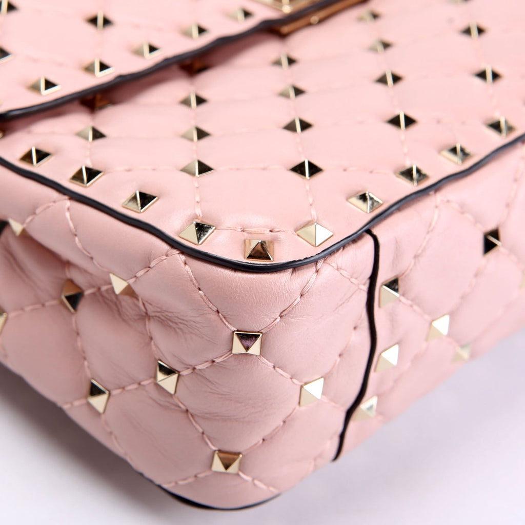 Rockstud Spike Bag Small Light Pink