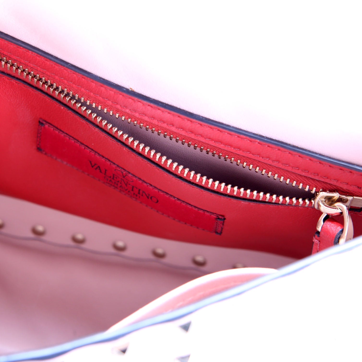 Rockstud Spike Bag Small Light Pink