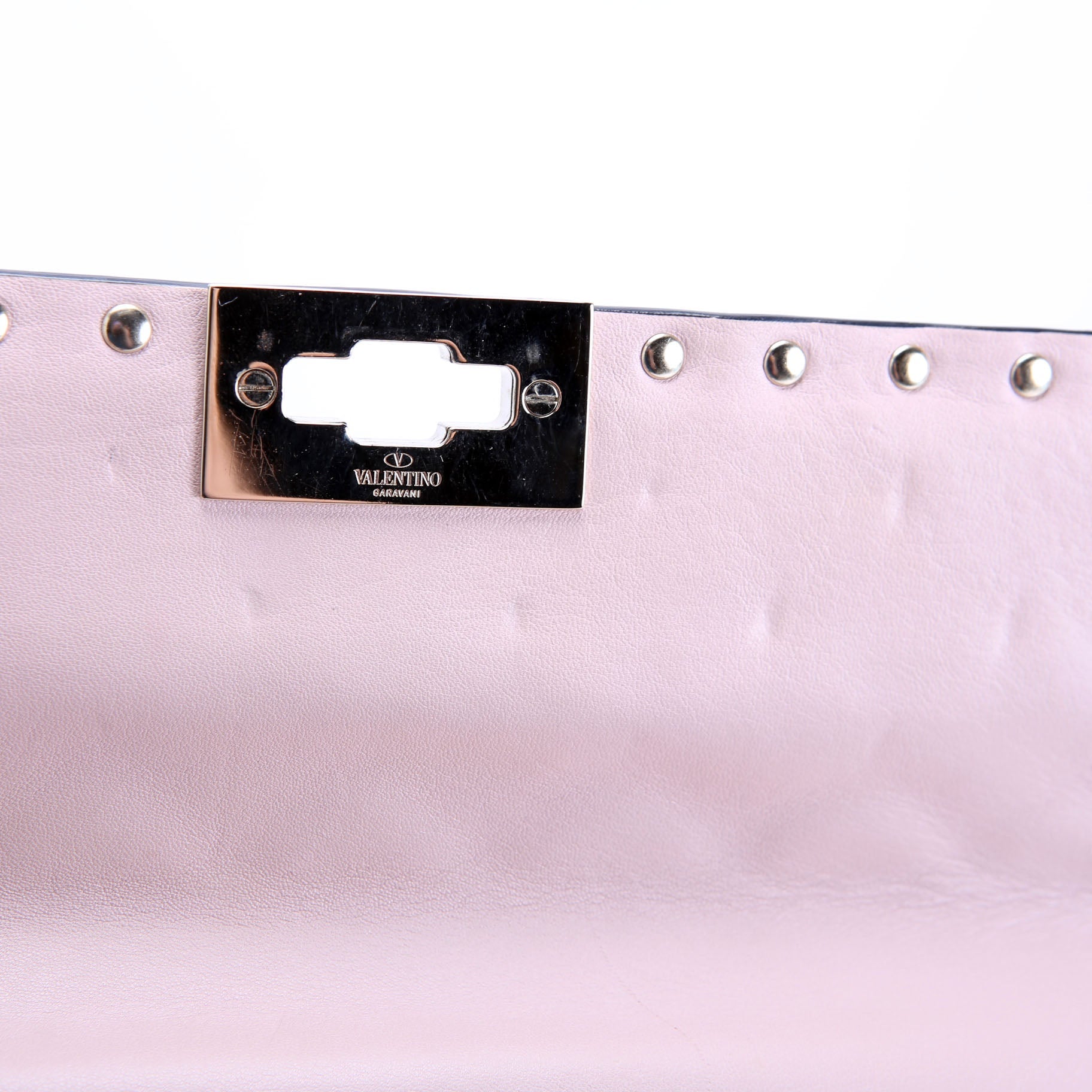 Rockstud Spike Bag Small Light Pink