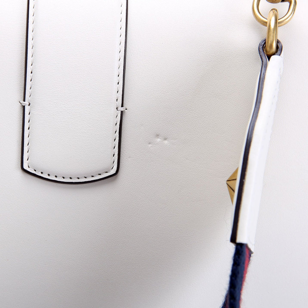 421999 Dionysus Top Handle Large white/Blue/Red