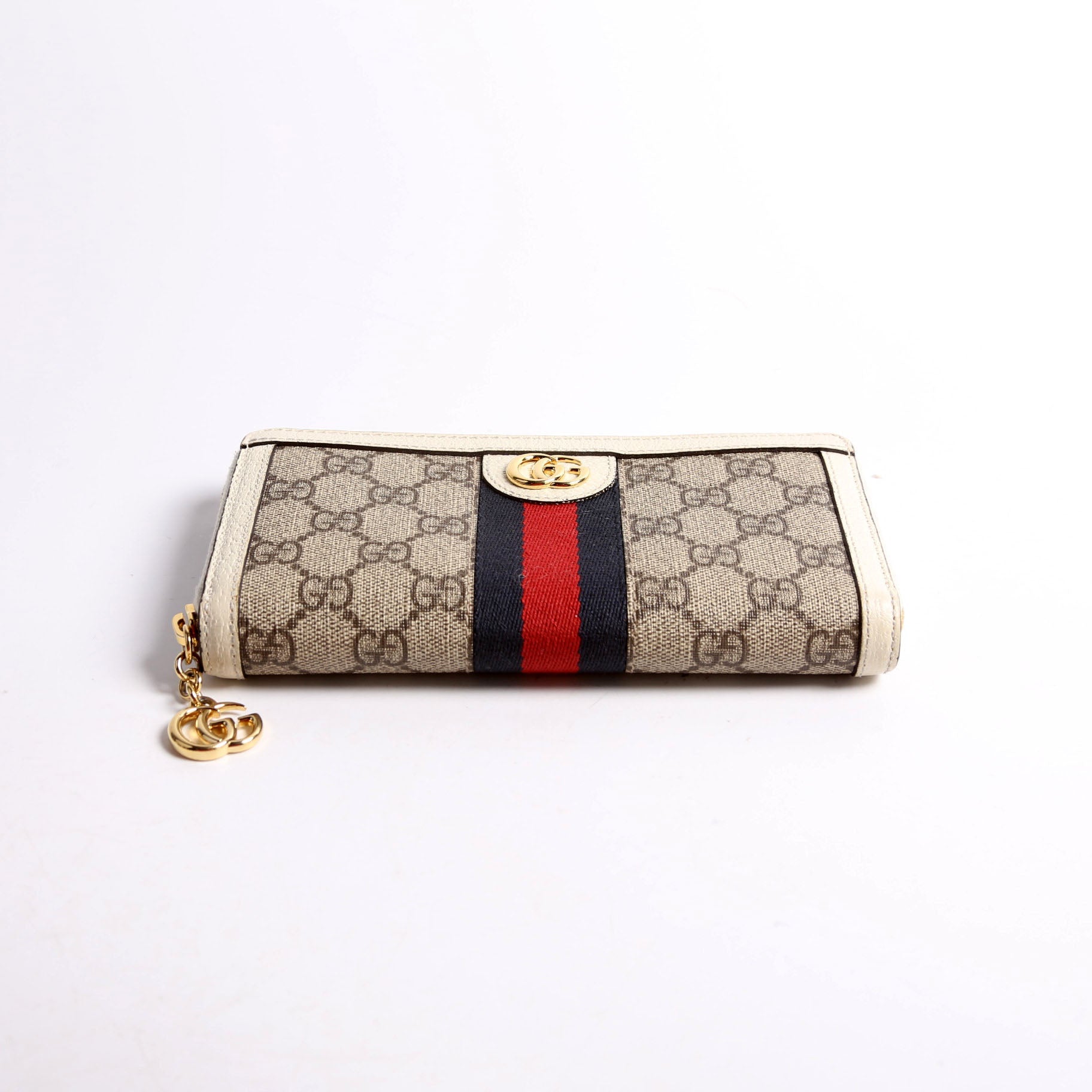 523154 GG Supreme Ophidia Zip Wallet