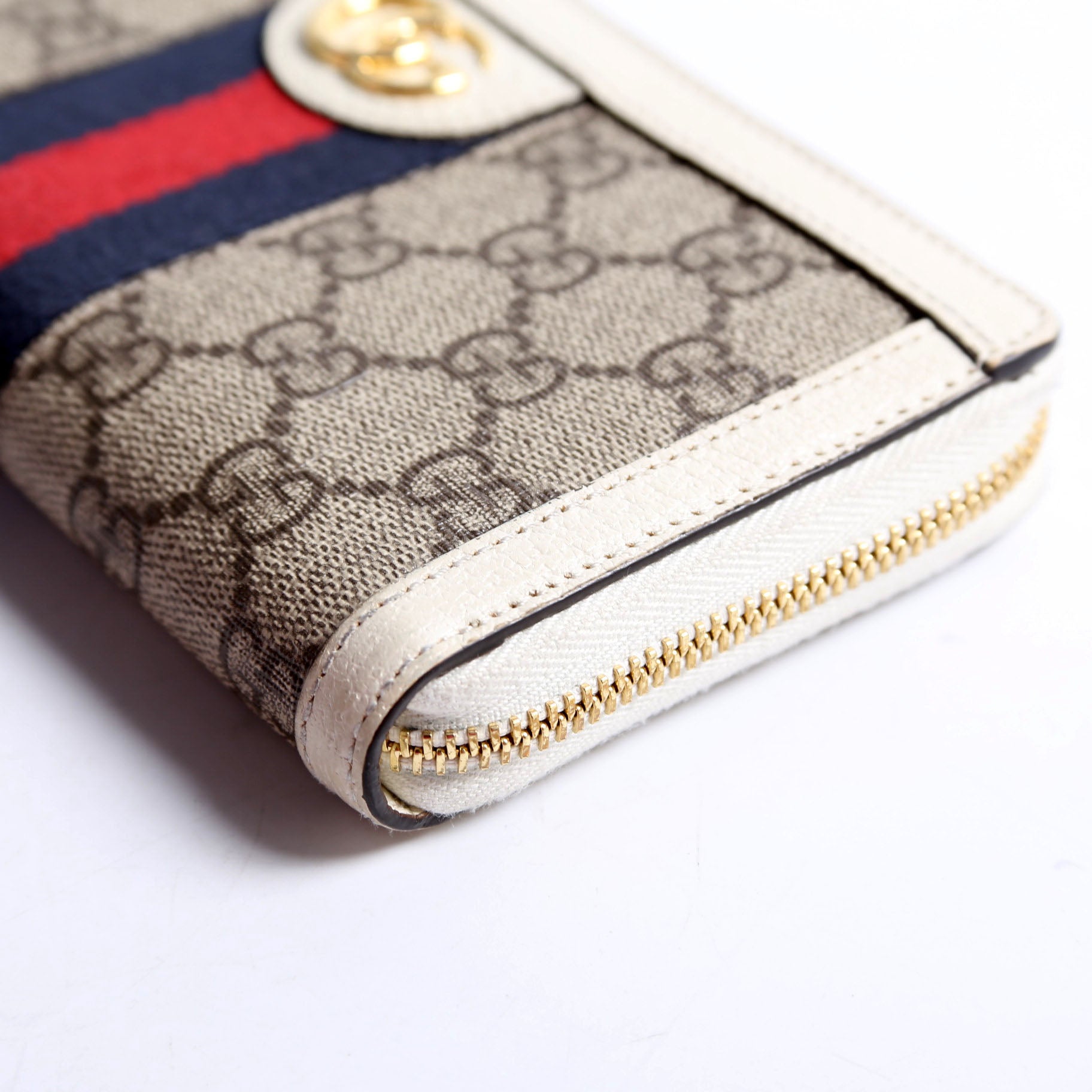 523154 GG Supreme Ophidia Zip Wallet