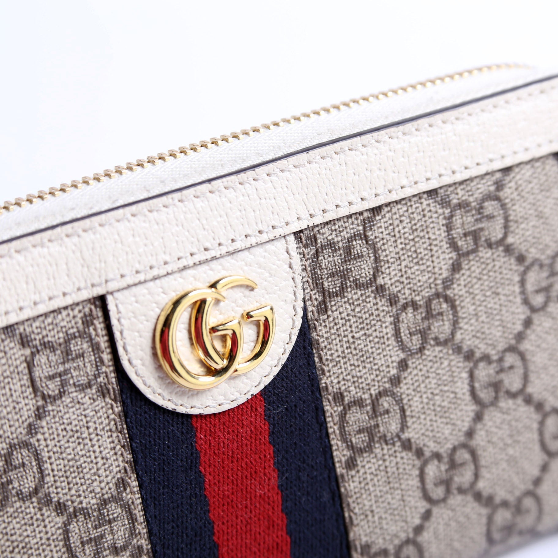523154 GG Supreme Ophidia Zip Wallet