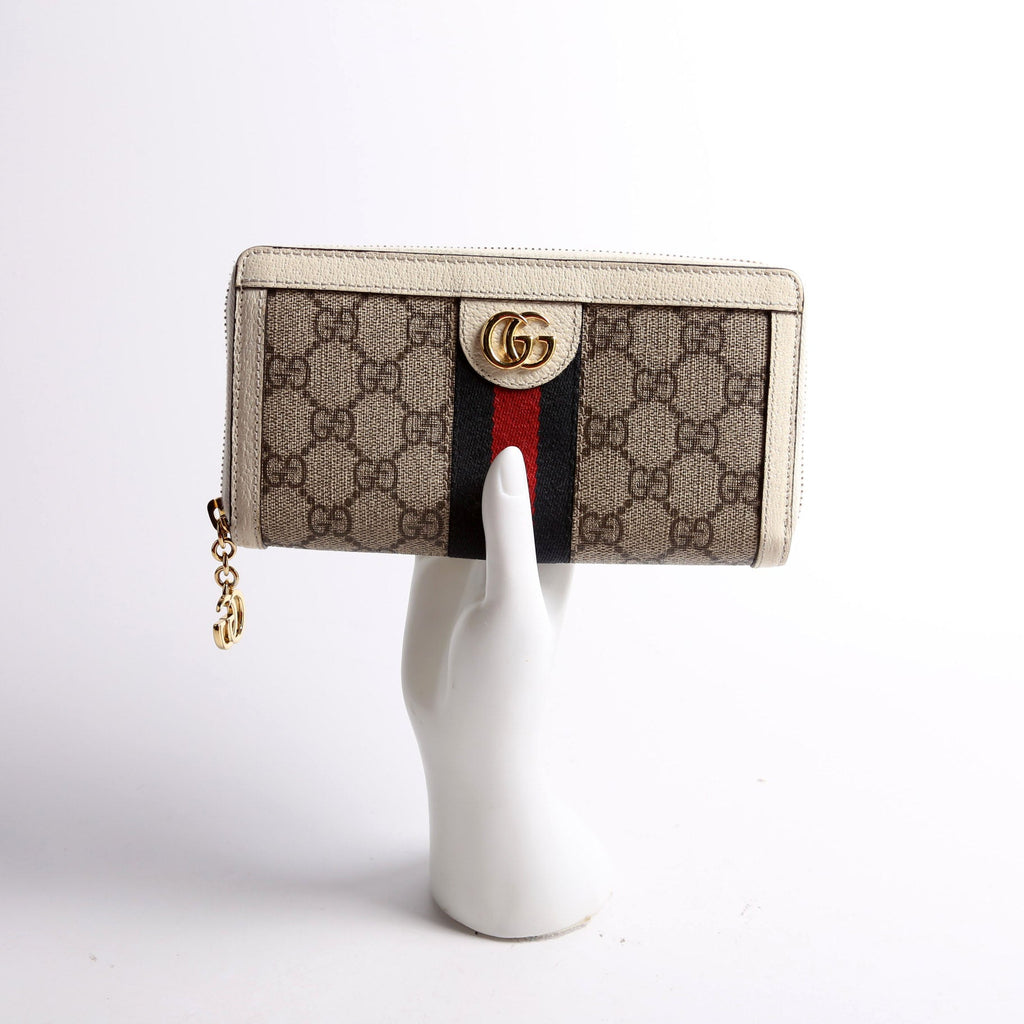 523154 GG Supreme Ophidia Zip Wallet