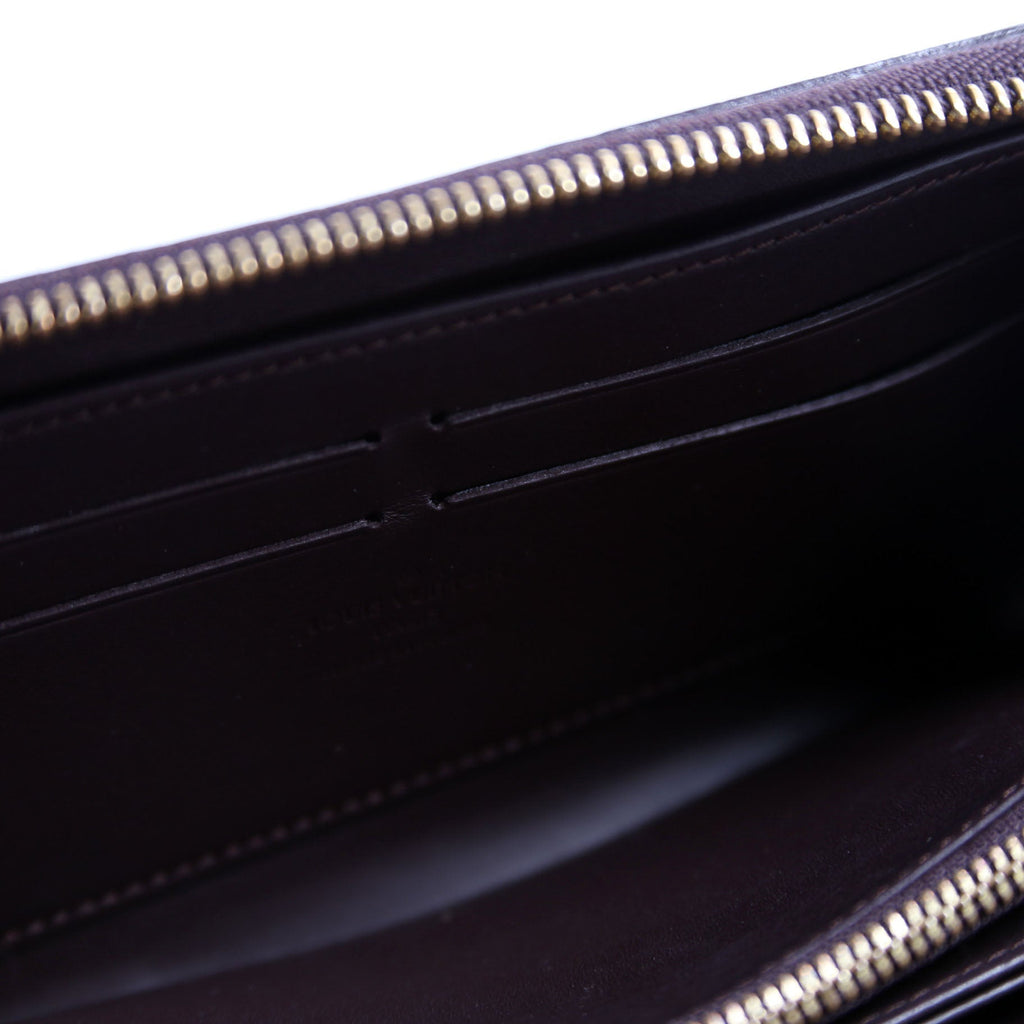 Zippy Wallet Vernis Burgundy