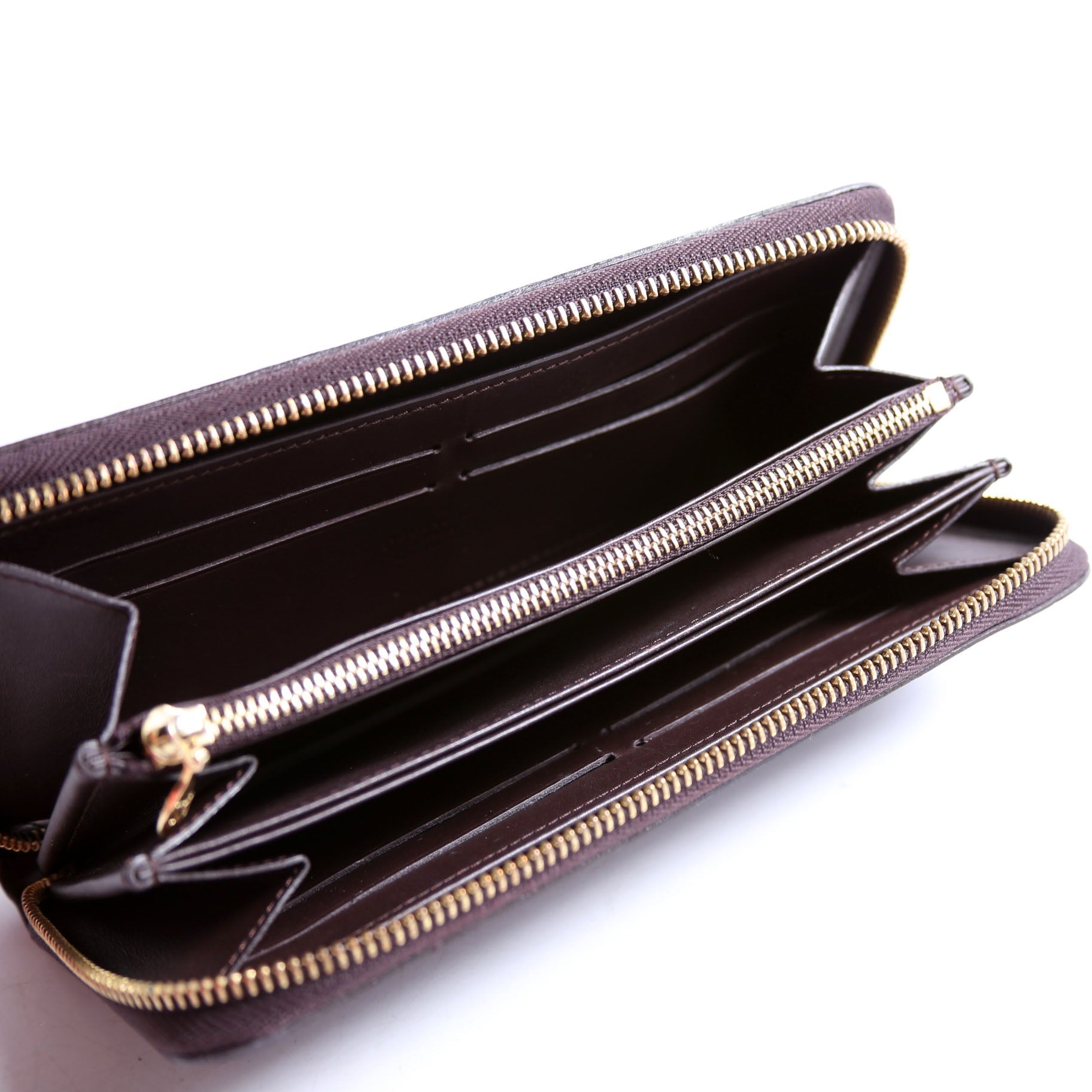 Zippy Wallet Vernis Burgundy