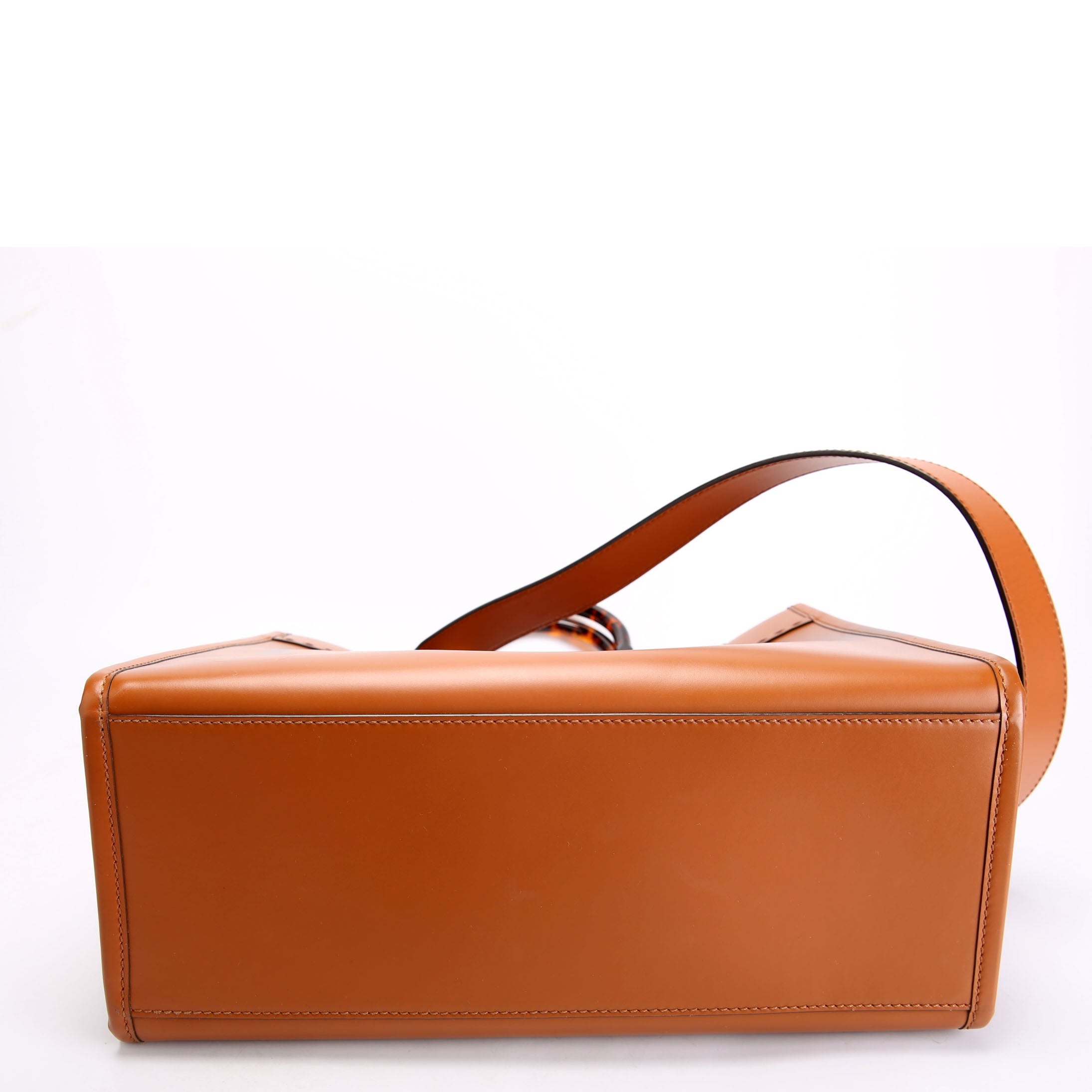 Fendi 8BH386 Sunshine Shopper Medium Leather Brown