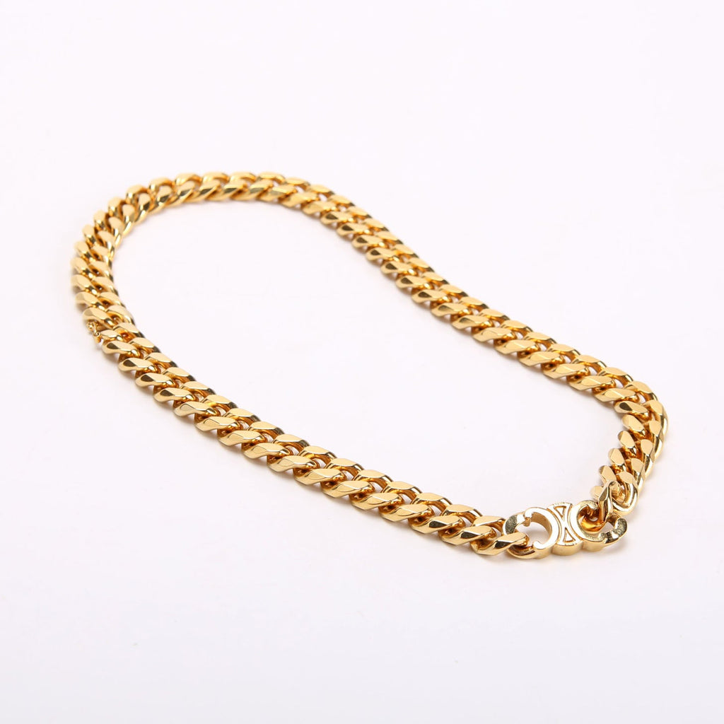 Triomphe Gourmette Necklace Gold