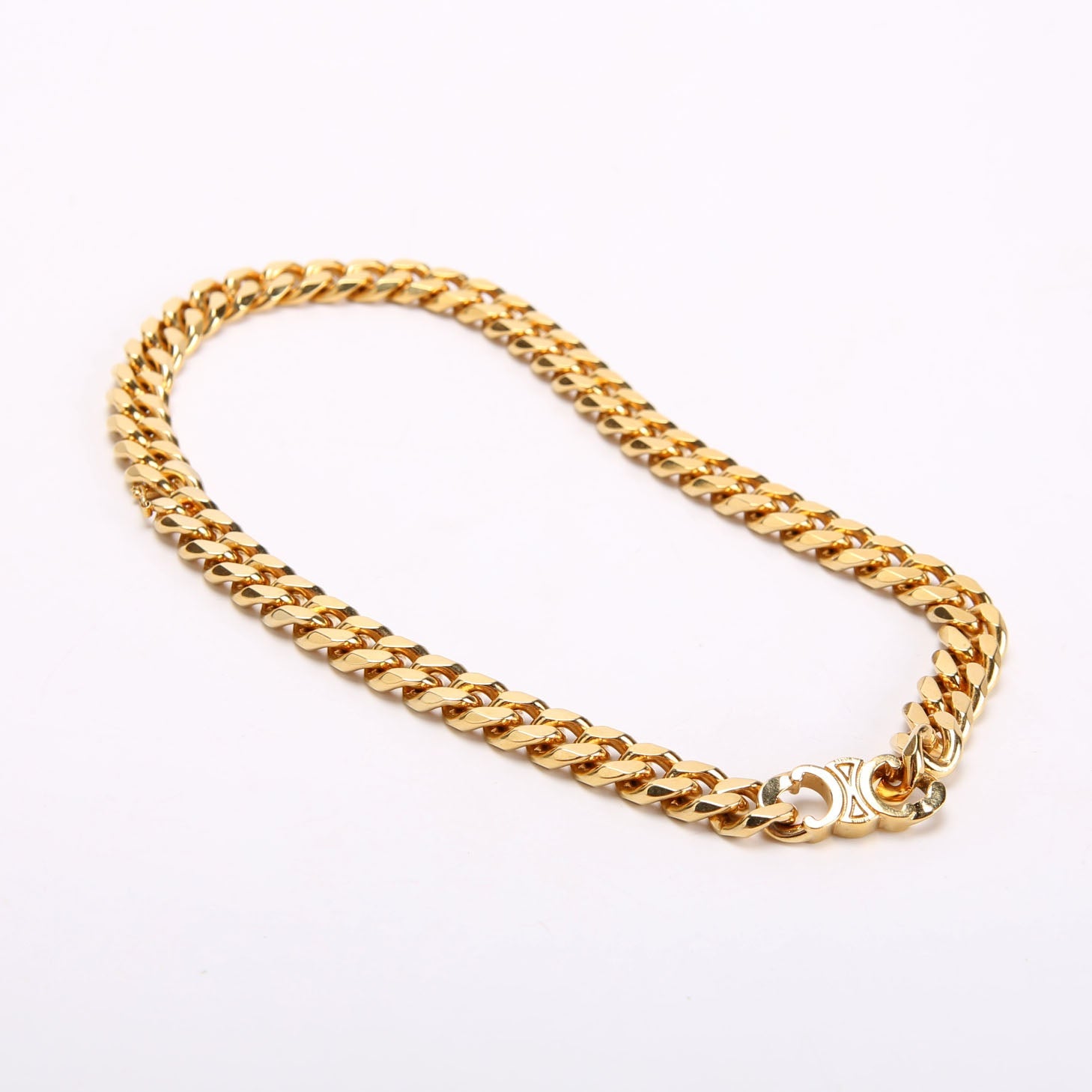 Triomphe Gourmette Necklace Gold