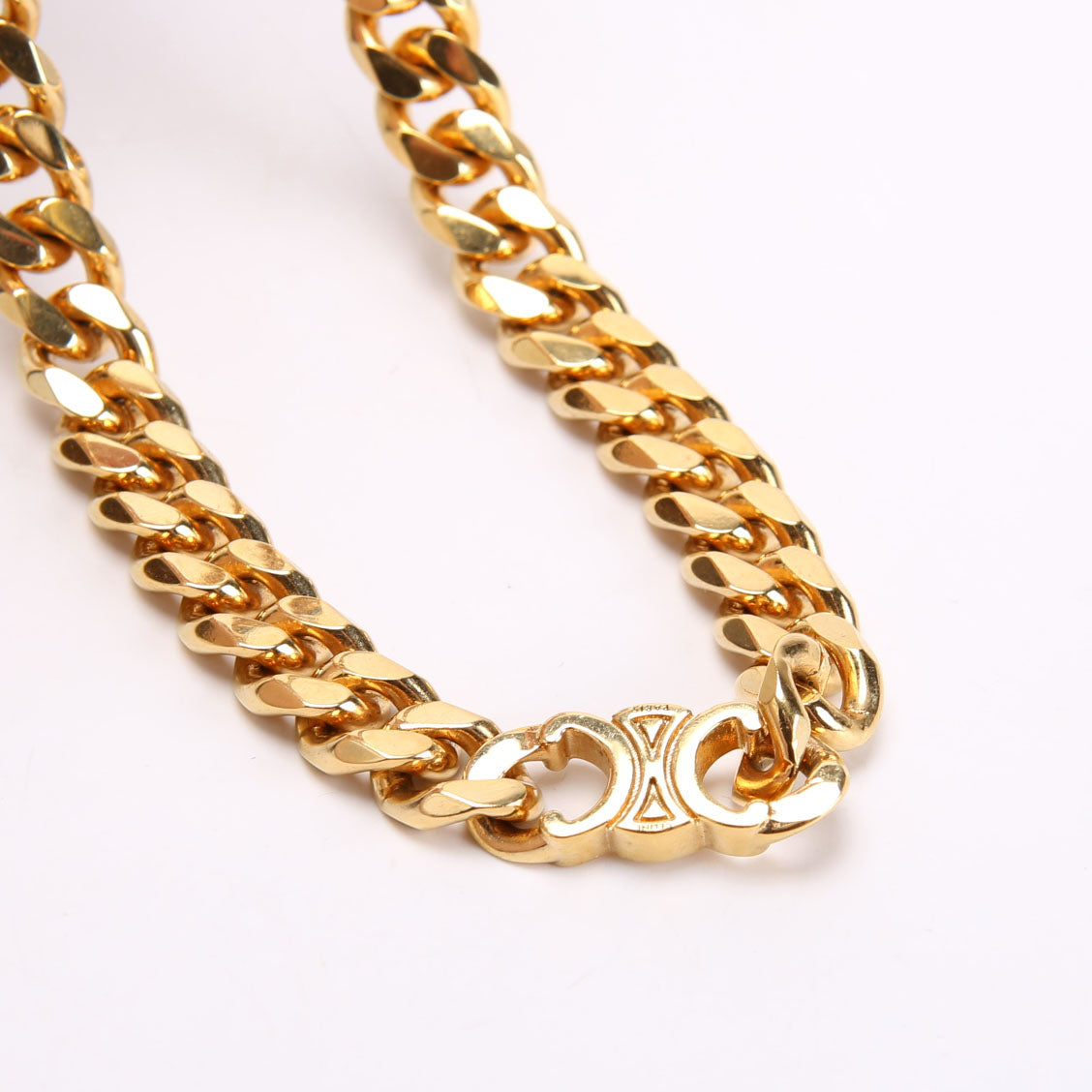 Triomphe Gourmette Necklace Gold