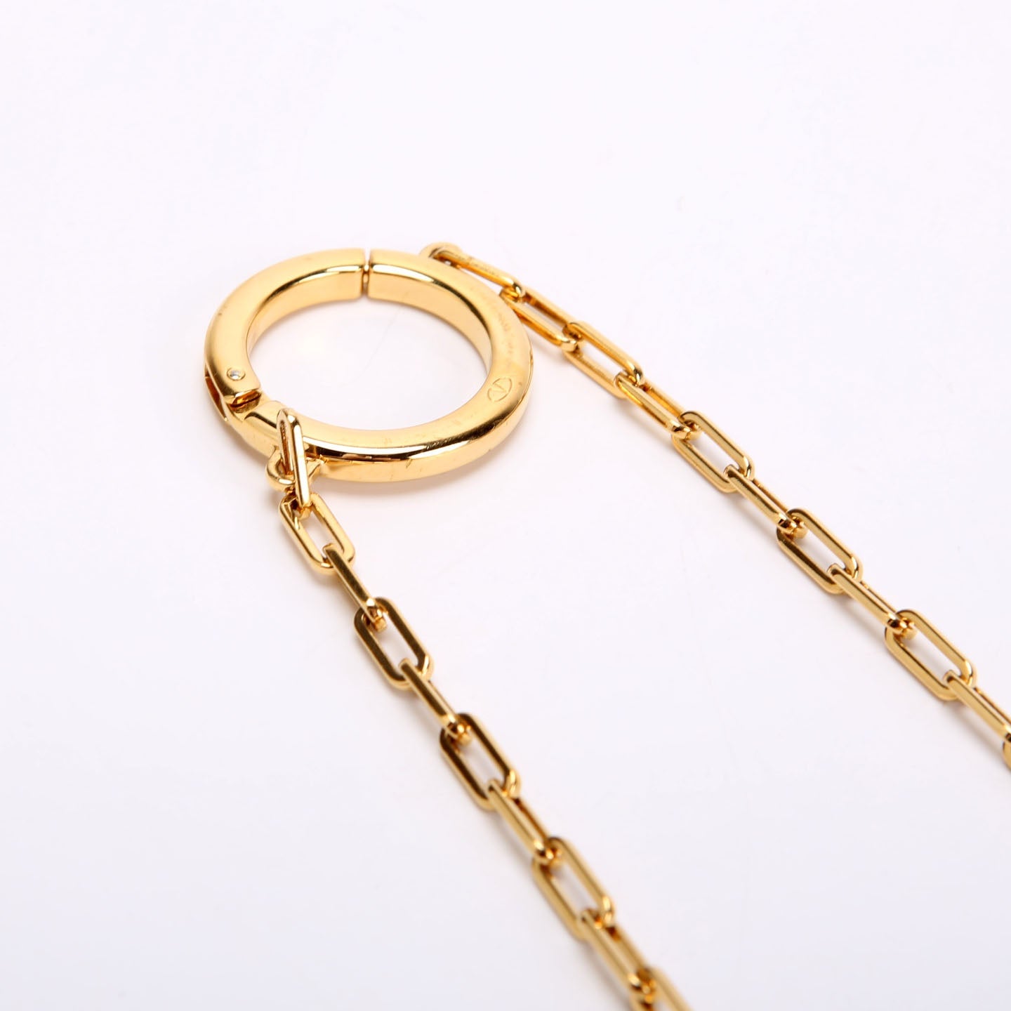 Minaudiere Lipstick/Mirror Chain Gold/Multicolor