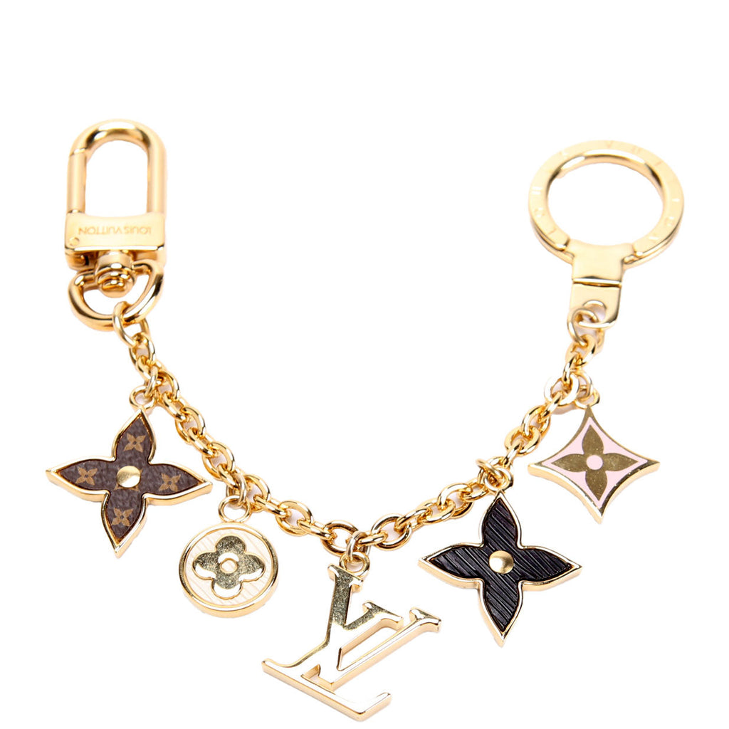 Spring Street Chain Bag Charm Gold/Multicolor