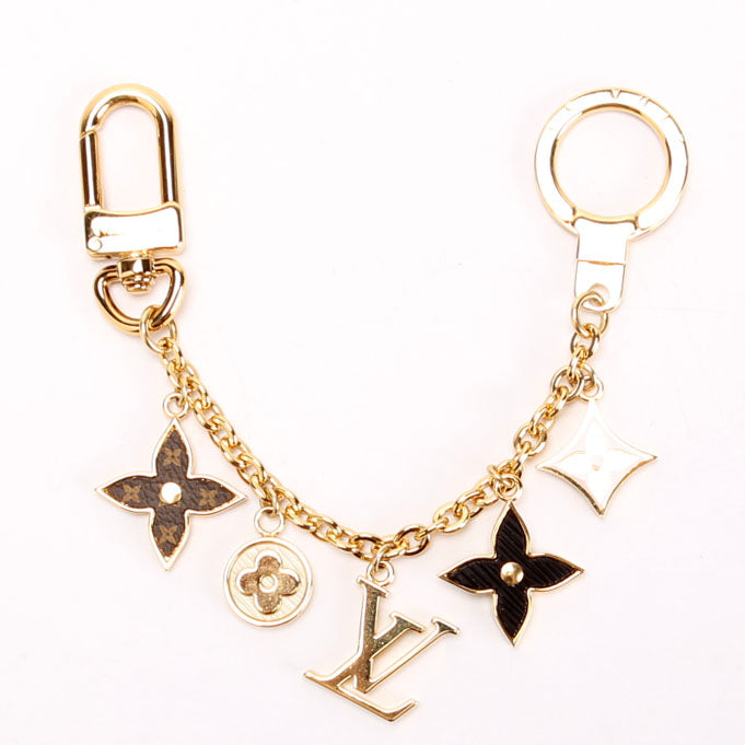 Spring Street Chain Bag Charm Gold/Multicolor