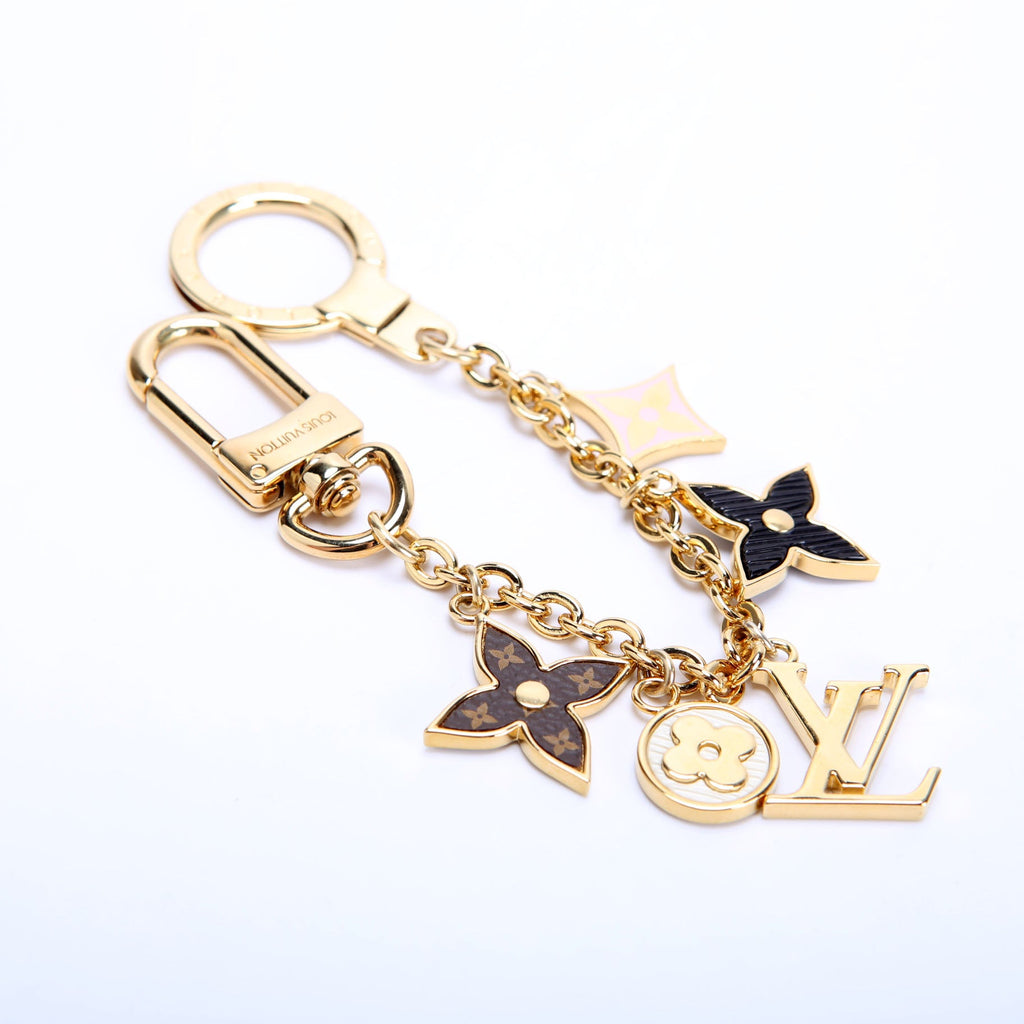 Spring Street Chain Bag Charm Gold/Multicolor