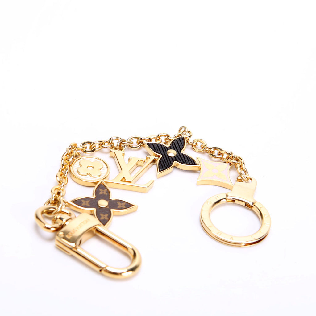 Spring Street Chain Bag Charm Gold/Multicolor