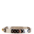 M1029M Nanogram Cuff Bracelet Size Medium Silver