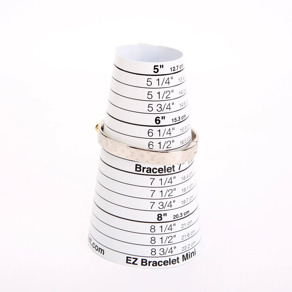 M1029M Nanogram Cuff Bracelet Size Medium Silver