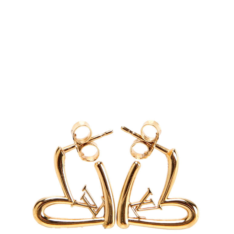 Fall In Love PM Earrings Gold