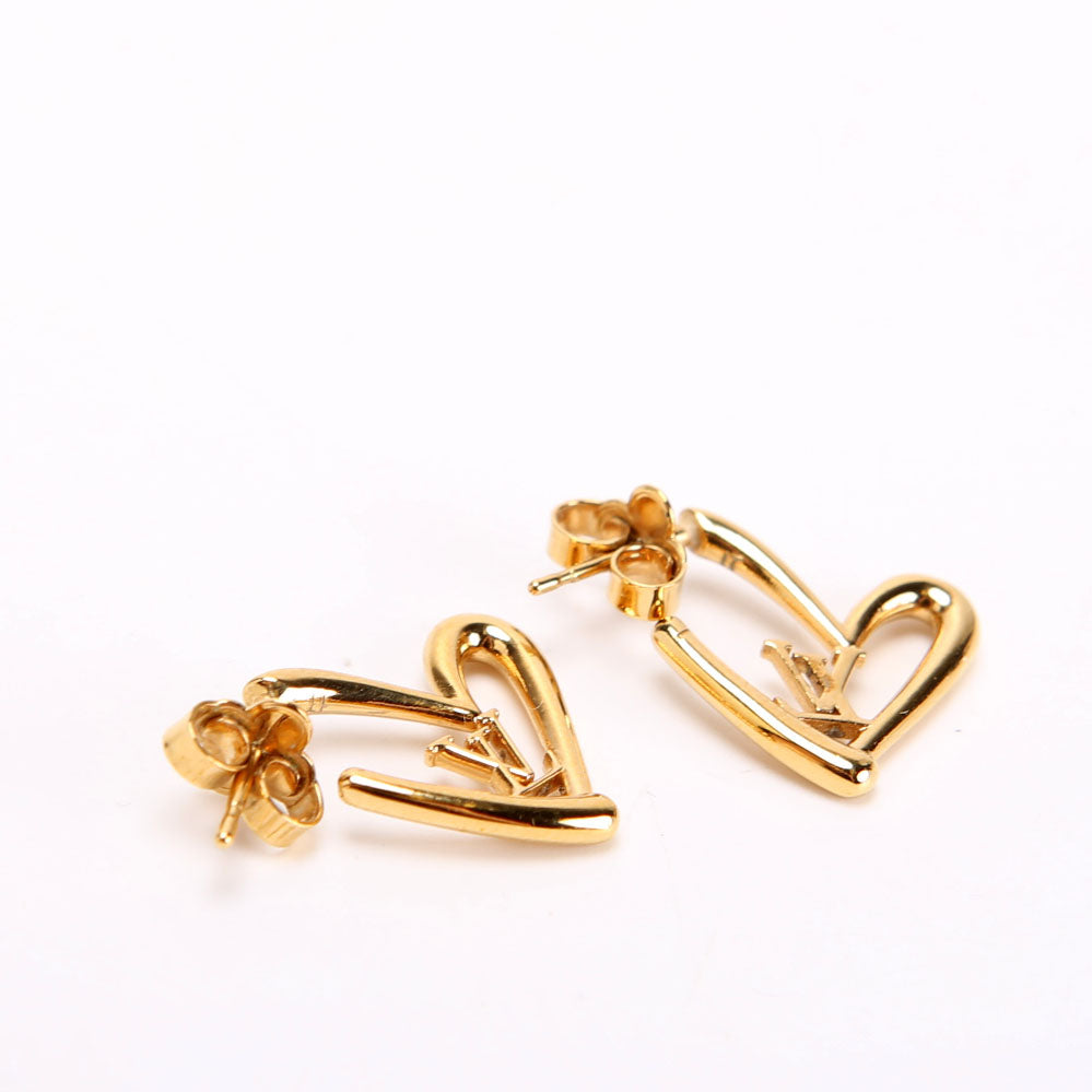 Fall In Love PM Earrings Gold