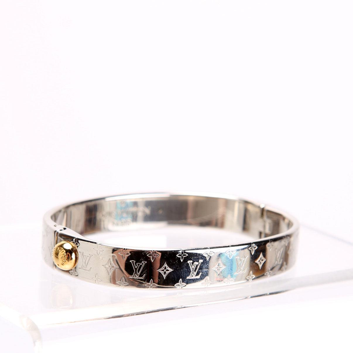 Nanogram Cuff Size Small Bracelet Silver