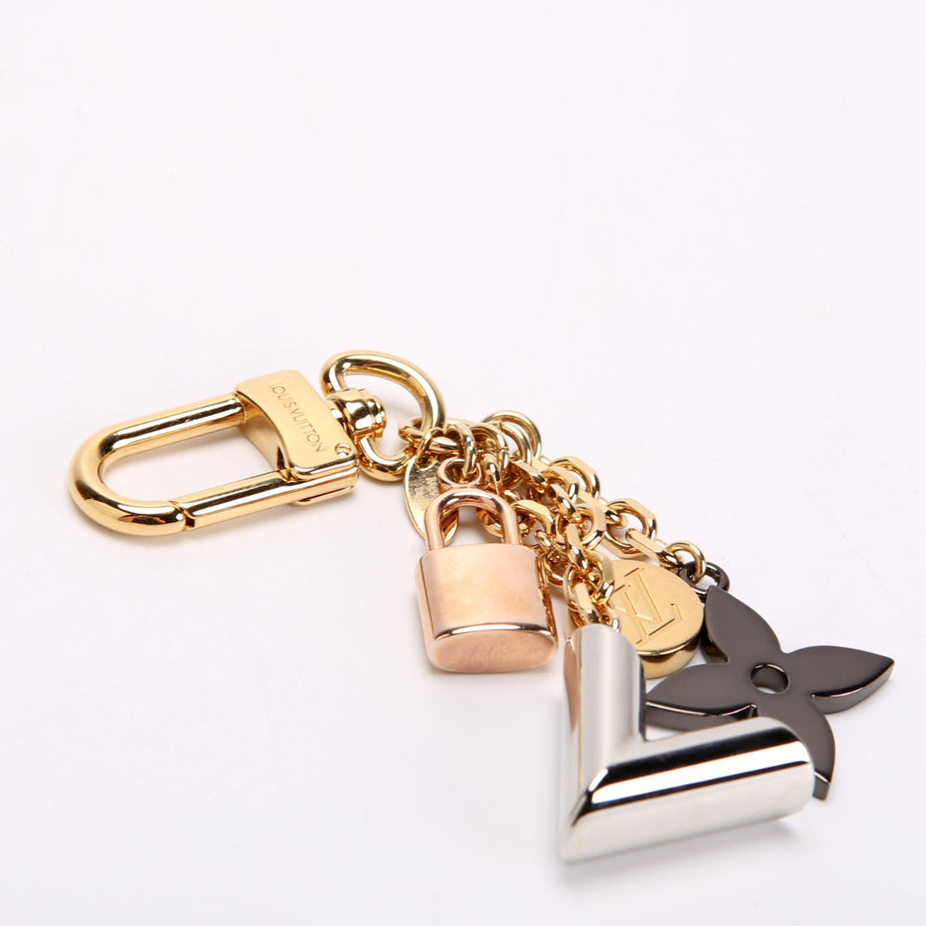 Kaleido Bag Charm Gold/Silver