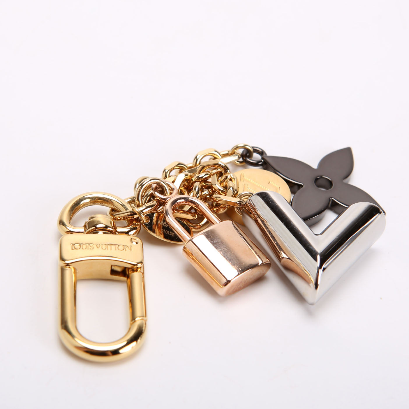 Kaleido Bag Charm Gold/Silver