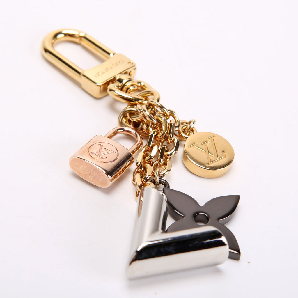 Kaleido Bag Charm Gold/Silver