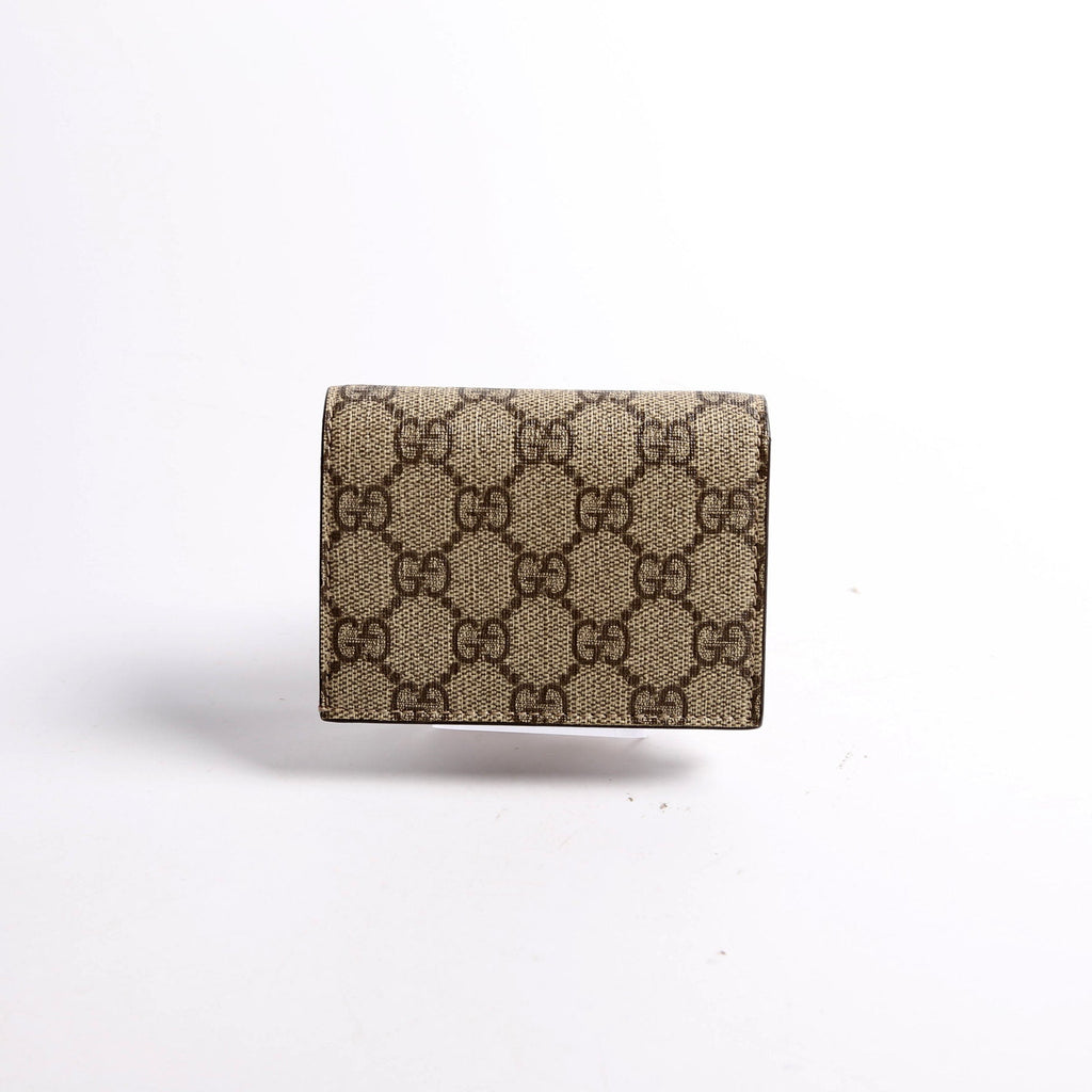 476050 GG Supreme Cherries Card Case Red